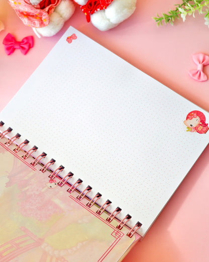Cuaderno Bullet Journal Sakura Kitty · 90 hojas · 180 páginas